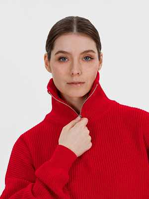 Джемпер Siluetti Birne, красный