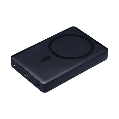 Внешний аккумулятор Atlantis PD Plus 10000mAh с функцией беспроводной зарядки 15W  (Синий)