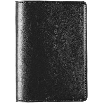 Обложка для паспорта Nebraska, черная (Чёрный)