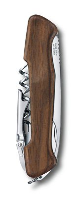 Нож перочинный VICTORINOX Wine Master, 130 мм, 6 функций, с фиксатором, рукоять из орехового дерева