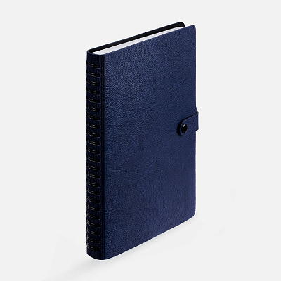 Ежедневник Strep Front на заказ, недатированный, синий