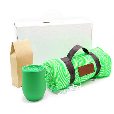 Подарочный набор KEEP CALM, зелёный (Зеленый)