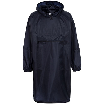 Дождевик-анорак Alatau, темно-синий, единый размер (Тёмно-синий)