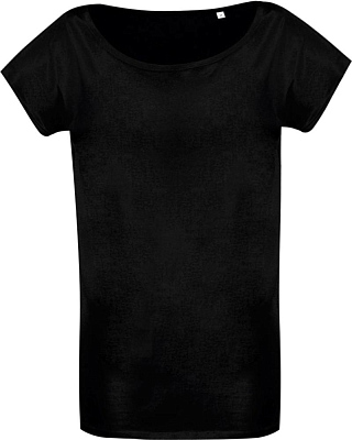 Футболка женская Marylin, черная (Чёрный)