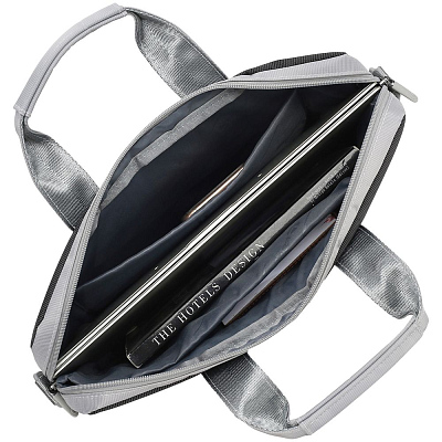 Сумка для ноутбука L244, светло-серая