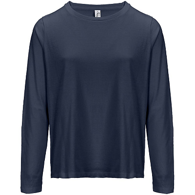 Футболка с длинным рукавом женская Monarch Women, темно-синяя (navy) (Тёмно-синий)