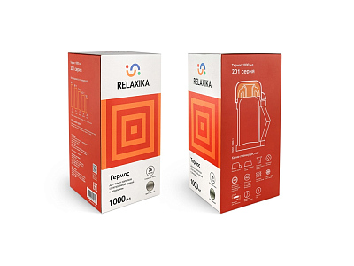 Термос Relaxika универсальный для еды и напитков 201