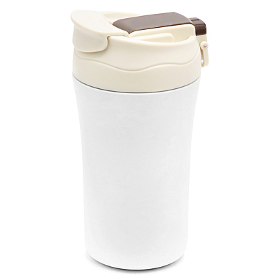 Термокружка с двойными стенками Molly, бежевая (Бежевый)