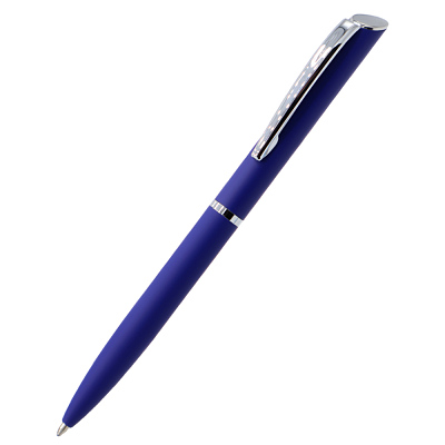 Ручка металлическая Miura, тёмно-синяя (Тёмно-синий)