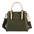 Сумка женская BUGATTI Ella, оливковая, полиуретан, 27х12х23,5 см - Фото 2