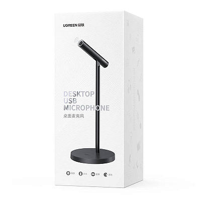 Микрофон настольный Ugreen CM379, черный