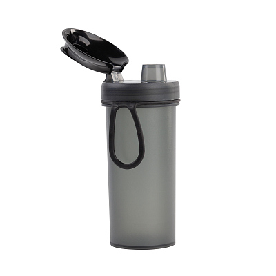 Бутылка для воды "Drinkme" 350 мл, черный