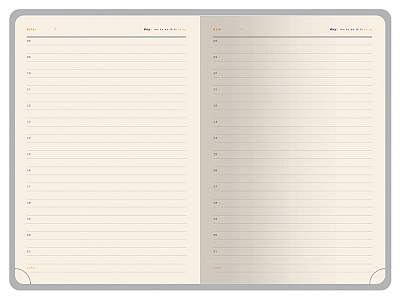 Ежедневник недатированный А5 Parliament