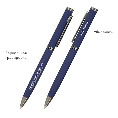 Шариковая ручка Нокс (Nox), черная