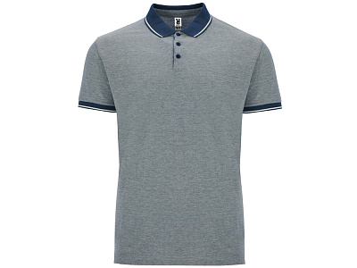 Рубашка поло Bowie мужская (Синий нэйви меланж)