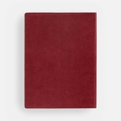 Ежедневник в суперобложке Brave Book, недатированный, красный