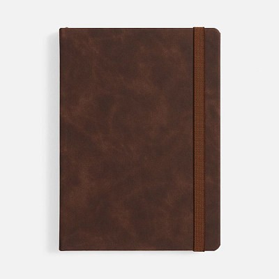 Ежедневник Urban Hard, недатированный  (Коричневый)