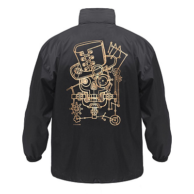Ветровка John Steampunk, черная (Чёрный)