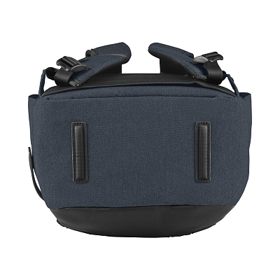 Рюкзак VICTORINOX Architecture Urban2 Deluxe Backpack 15”, синий, полиэстер/кожа, 31x23x46 см, 23 л