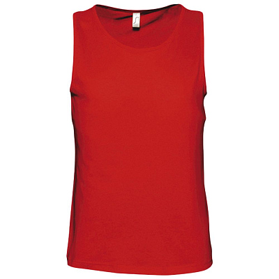 Майка мужская Justin 150, красная (Красный)