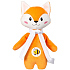 Мягкая игрушка Beastie Toys, лисенок с белым шарфом - Фото 9