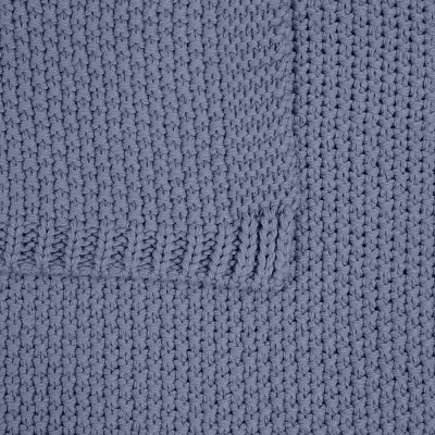 Плед Longview, серо-синий (сланец)