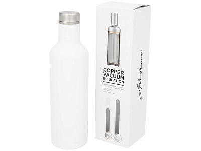 Вакуумная бутылка Pinto (Белый/серебристый)
