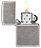 Зажигалка ZIPPO Armor® с покрытием Antique Silver, латунь/сталь, серебристая, 38x13x57 мм - Фото 3