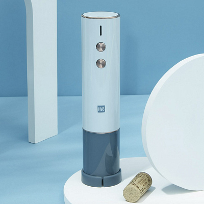 Электрический штопор HuoHou Electric Wine Opener NEW, голубой