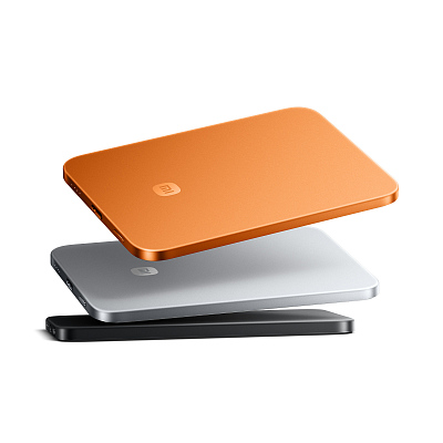 Беспроводной магнитный ПЗУ Xiaomi UltraThin Magnetic Power Bank 5000 15W, серебро