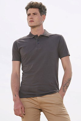 Рубашка поло мужская Prescott Men 170, ярко-синяя (royal)