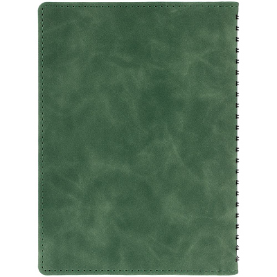 Ежедневник Spring Urban на заказ, недатированный, зеленый