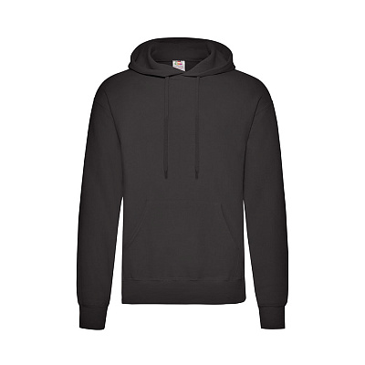 Толстовка с начесом CLASSIC HOODED SWEAT 280 (Чёрный)