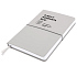Блокнот A5 Veles в твёрдом переплёте, серый - Фото 2