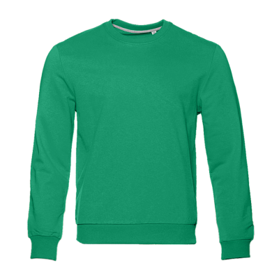 Свитшот унисекс STAN футер без начёса, 260, 63 (Зелёный)