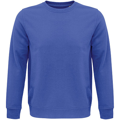 Свитшот унисекс Comet, белый (Синий)