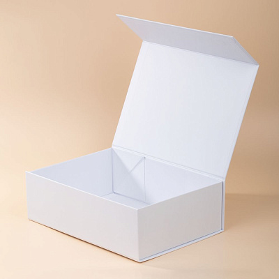 Коробка складная Portada, L, белая (Белый)