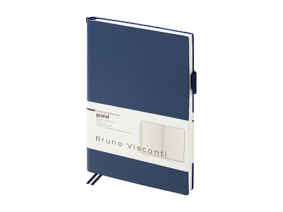 Ежедневник недатированный А5 Grand (Тёмно-синий)