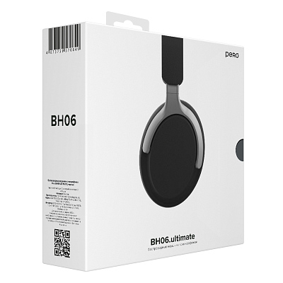 Наушники беспроводные PERO BH06, черный