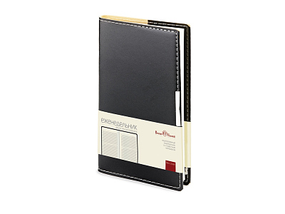 Еженедельник недатированный А6 Metropol (Чёрный)