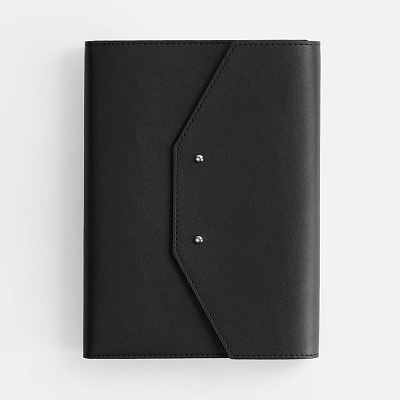 Ежедневник-органайзер Clean Slate, недатированный, черный (Чёрный)