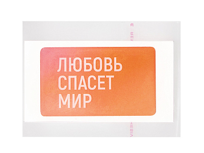 Объемный стикер из смолы