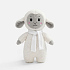 Мягкая игрушка Beastie Toys, овечка с белым шарфом - Фото 1