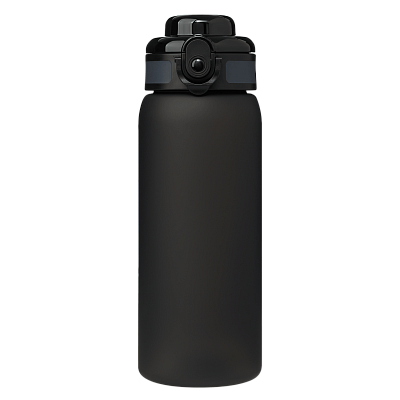 Бутылка для воды Roys, черная (Черный, серый)