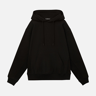 Худи релакс унисекс ADVENTURE , размер 3XL/4XL (Черный)