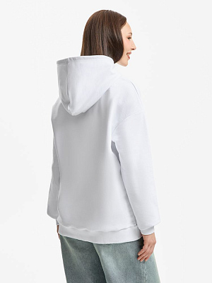 Худи унисекс оверсайз Daylero, белое