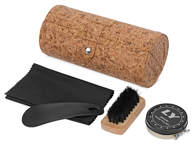 Набор для ухода за обувью Shining shoes (Коричневый, черный)