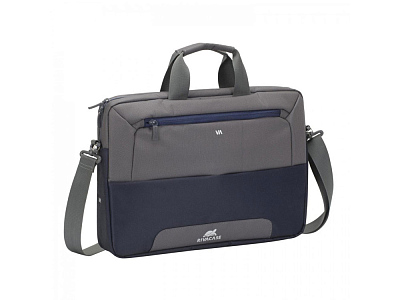 Сумка для ноутбука до 15.6 (Стально-синий/серый)