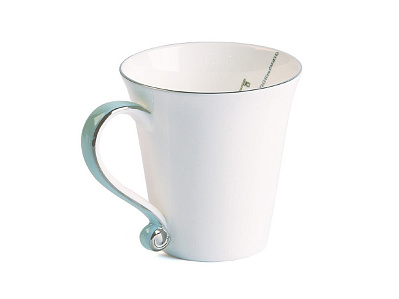 Кружка CUP ALICE LILAC (Белый)