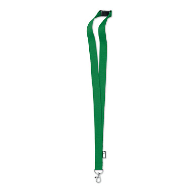 Lanyard in RPET 20 mm (Зеленый)